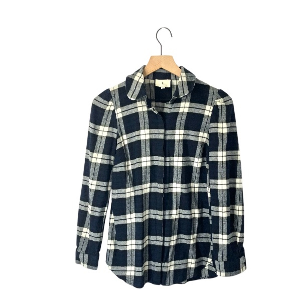 Tuckernuck Saranac Shirt in Midnight Plaid - Picture 4 of 8